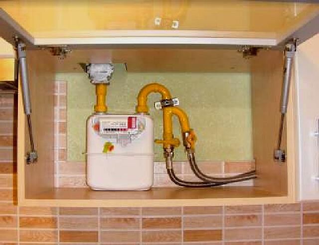 Как спрятать газовую трубу на кухне – лучшие способы маскировки газового трубопровода