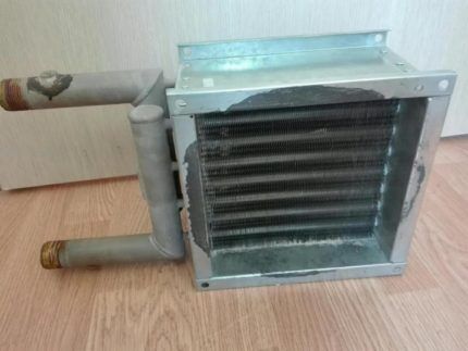 Водяной нагреватель для вентиляции