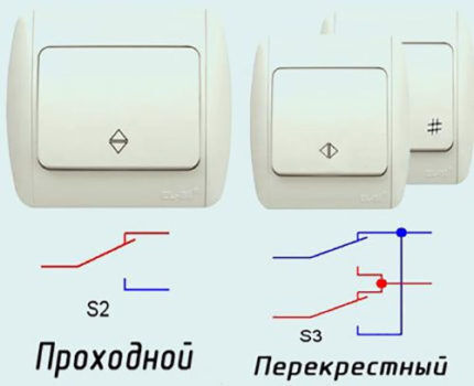 Проходной выключатель