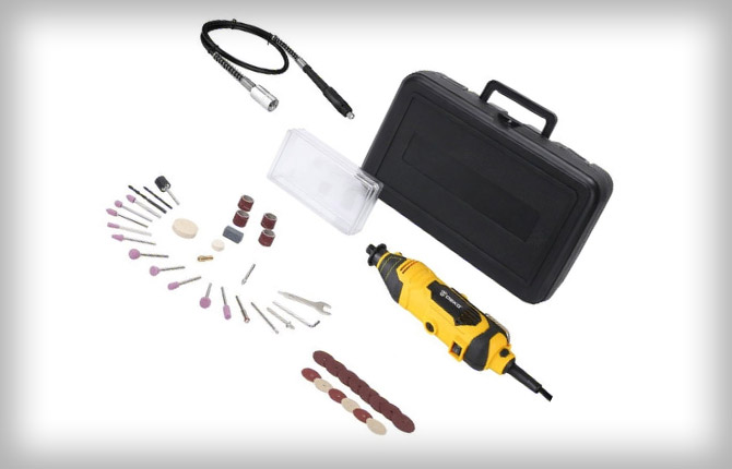 DEKO DKRT200E 43 tools, case 063-1411